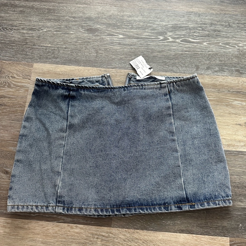 Denim skirt